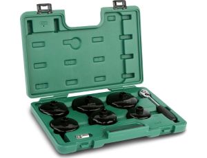 Sata - ZESTAW 8 CZĘŚCIOWY - NASADKI DO FILTRÓW OLEJU 3/8