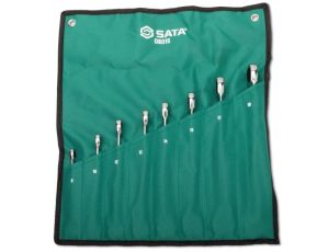 Sata - ZESTAW 8 KLUCZY PŁASKO-OCZKOWYCH XL X-BEAM Z GRZECHOTKĄ - ST08015SJ