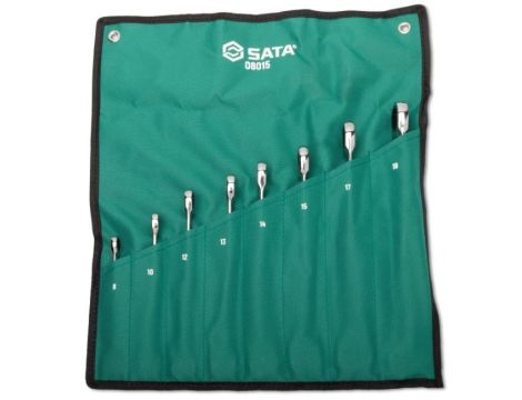 Sata - ZESTAW 8 KLUCZY PŁASKO-OCZKOWYCH XL X-BEAM Z GRZECHOTKĄ - ST08015SJ