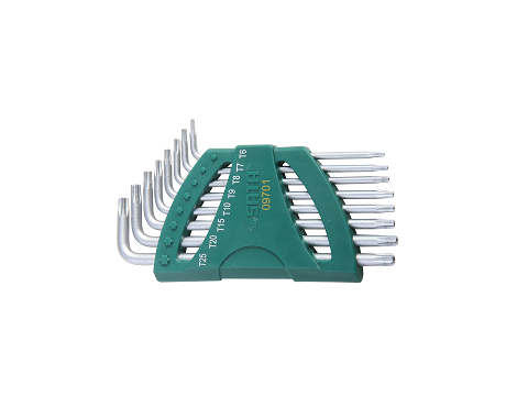 Sata - ZESTAW 8 KLUCZY TRZPIENIOWYCH TORX Z OTWOREM - ST09701