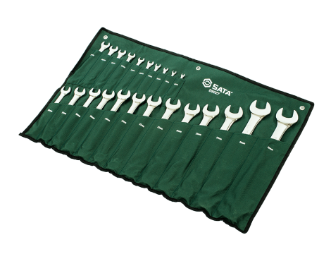 Sata - ZESTAW 23 KLUCZY PŁASKO-OCZKOWYCH W SASZETCE - ST09027SJ