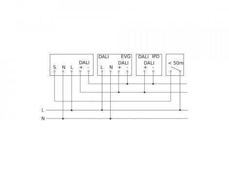 Czujnik obecności i zmierzchu PD-24 Dali-2 IPD natynkowy IP54 okrągły biały - 6