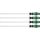 Wera - 367/4 TORX® HF Zestaw wkrętaków Kraftform z funkcją przytrzymywania i trzpieniem 300 mm, 4 części - 05028074001