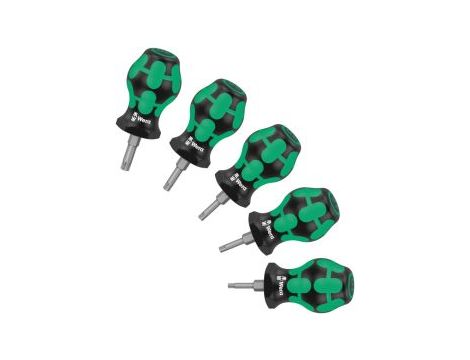 Wera - Zestaw wkrętaków TORX® Stubby Set TX 1, 5 części - 05008876001