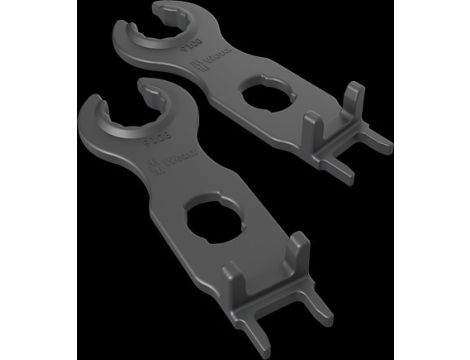 Wera - Zestaw kluczy montażowych 9108/2 do złączy MC4, 2 części - 05136700001