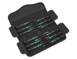 Wera - Kraftform Micro 12 Electronics 1 Zestaw wkrętaków precyzyjnych nasadowych, 12 części - 05073677001