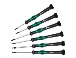 Wera - 2052/6 Zestaw wkrętaków precyzyjnych + stojak, 6 części - 05118156001