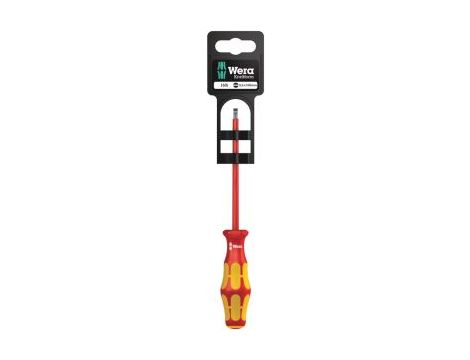 Wera - 160 i SB VDE Wkrętak płaski, izolowany, na blistrze - 05100002001