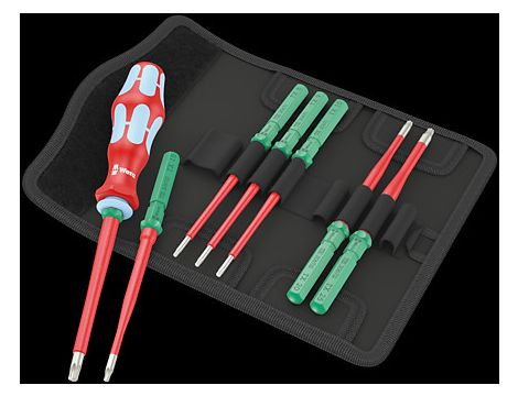 Wera - Kraftform Kompakt VDE Stainless 8 extra slim 1 Tool Finder, 8 części - 05006630001