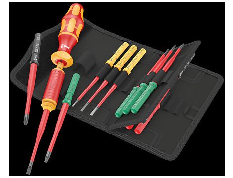 Wera - Kraftform Kompakt VDE 15 Torque 1,2-3,0 Nm extra slim 1 Tool Finder, 15 części - 05006605001