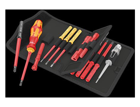 Wera - Kraftform Kompakt VDE 18 Universal 1 Tool Finder, 18 części - 05006613001