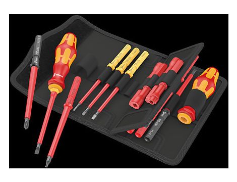 Wera - Kraftform Kompakt VDE 18 Imperial 1 Tool Finder, 18 części - 05006616001