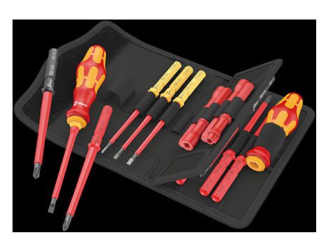 Wera - Kraftform Kompakt VDE 18 Universal 2 Tool Finder, 18 części - 05006614001