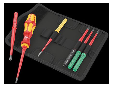 Wera - Kraftform Kompakt VDE 7 extra slim 1 Tool Finder, 7 części - 05006603001