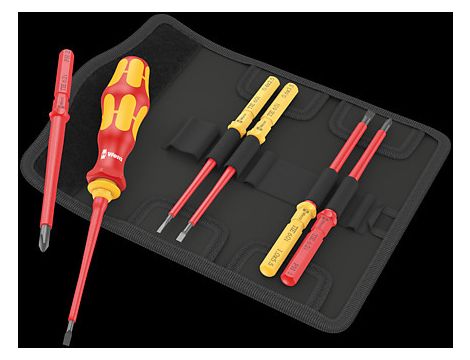 Wera - Kraftform Kompakt VDE 7 Universal 1 Tool Finder, 7 części - 05006600001