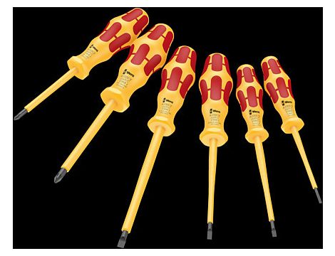 Wera - Zestaw wkrętaków Kraftform VDE 1060 i/1065 i/6, 6 części - 05051576001