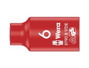Wera - 8790 B VDE Końcówka wymienna klucza nasadowego Zyklop, izolowana, 3/8' - 05004950001