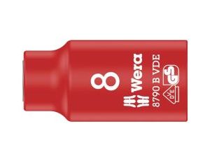 Wera - 8790 B VDE Końcówka wymienna klucza nasadowego Zyklop, izolowana, 3/8' - 05004952001