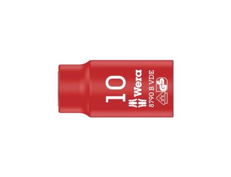 Wera - 8790 B VDE Końcówka wymienna klucza nasadowego Zyklop, izolowana, 3/8' - 05004954001