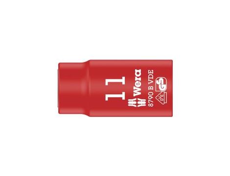 Wera - 8790 B VDE Końcówka wymienna klucza nasadowego Zyklop, izolowana, 3/8' - 05004955001