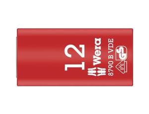 Wera - 8790 B VDE Końcówka wymienna klucza nasadowego Zyklop, izolowana, 3/8' - 05004956001