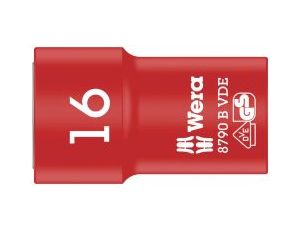 Wera - 8790 B VDE Końcówka wymienna klucza nasadowego Zyklop, izolowana, 3/8' - 05004960001