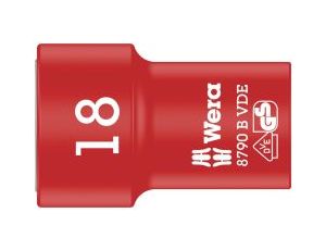 Wera - 8790 B VDE Końcówka wymienna klucza nasadowego Zyklop, izolowana, 3/8' - 05004962001