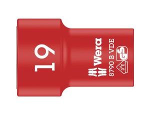 Wera - 8790 B VDE Końcówka wymienna klucza nasadowego Zyklop, izolowana, 3/8' - 05004963001