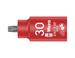 Wera - 8767 B VDE HF TORX® Klucz nasadowy wymienna Zyklop 3/8' TORX®, izolowana, z funkcją przytrzymywania - 05004923001