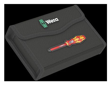 Wera - 9413 Etui tekstylne Kraftform Kompakt VDE 17 extra slim 1, bez wyposażenia - 05136462001