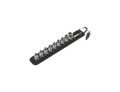 Wera - Belt A 1 Zestaw kluczy nasadowych Zyklop 1/4' z funkcją przytrzymywania, 10 części - 05003880001