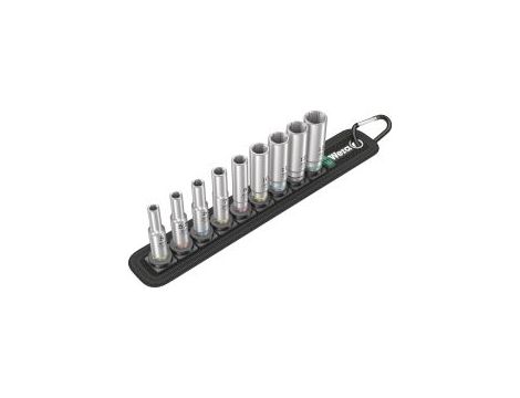 Wera - Belt A Deep 1 Zestaw kluczy nasadowych 1/4', 9 części - 05004525001