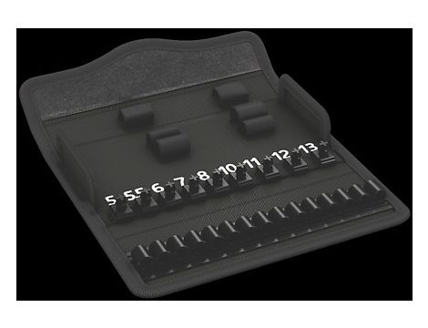 Wera - 9419 Etui tekstylnym 8100 SA Zyklop Metal Switch, bez wyposażenia - 05136468001