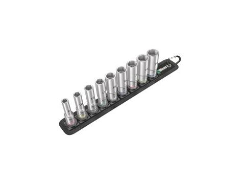 Wera - Belt B Deep 1 Zestaw kluczy nasadowych 3/8', 9 części - 05004545001
