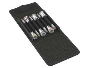Wera - 8767 B TORX® HF 1 Zestaw bitów nasadowych Zyklop 3/8' TORX® HF z funkcją przytrzymywania, 6 części - 05003185001