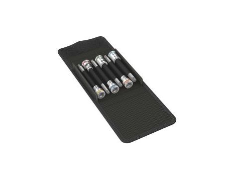 Wera - 8767 B TORX® HF 1 Zestaw bitów nasadowych Zyklop 3/8' TORX® HF z funkcją przytrzymywania, 6 części - 05003185001