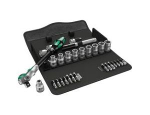 Wera - 8100 SC 6 Grzechotka Zyklop Speed 1/2' w zestawie metrycznym, 28 części - 05004076001