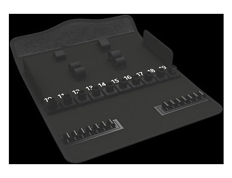 Wera - 9421 Etui tekstylnym 8100 SC Zyklop Metal Switch, bez wyposażenia - 05136470001