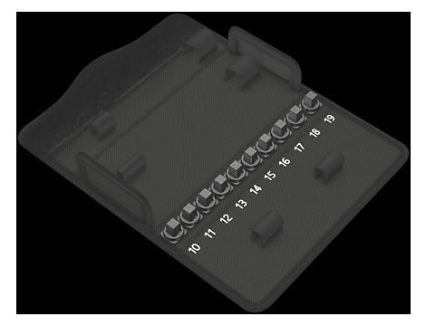 Wera - 9401 Etui tekstylnym 8006 SC 1, bez wyposażenia - 05136450001