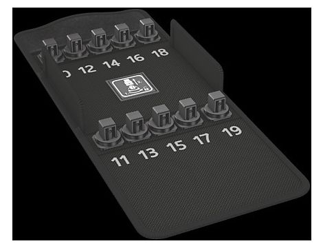 Wera - 9408 Etui tekstylnym 8790 HMC HF 1, bez wyposażenia - 05136457001