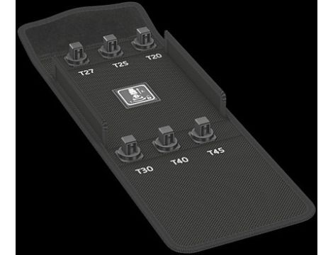 Wera - 9405 Etui tekstylnym 8767 C TORX® HF 2, bez wyposażenia - 05136454001