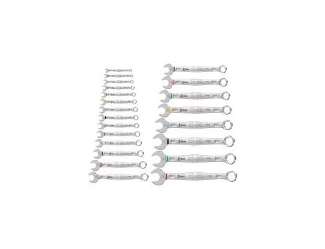 Wera - Zestaw kluczy płasko-oczkowych 6003 Joker 22 Set 1, 22 części - 05020232001