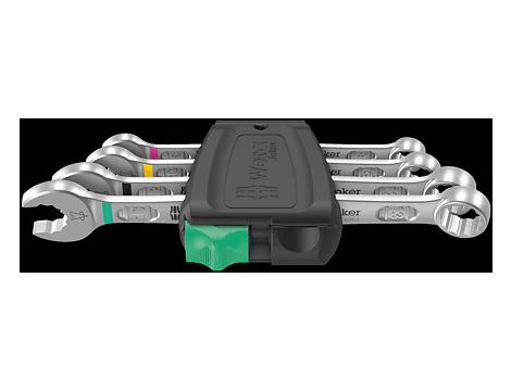 Wera - Zestaw kluczy płasko-oczkowych 6003 Joker 4 Set 1, 4 części - 05020228001