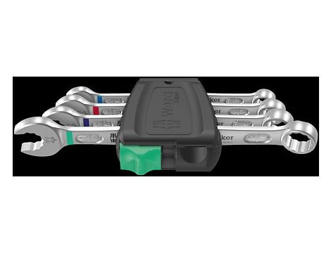 Wera - Zestaw kluczy płasko-oczkowych 6003 Joker Set 4 Imperial Set 1, 4 części - 05020229001