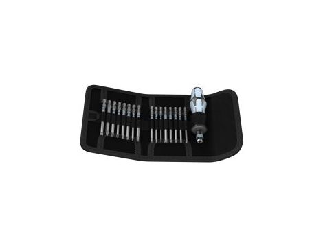 Wera - Kraftform Kompakt 60 ze stali nierdzewnej, Imperial, 17 części - 05071117001