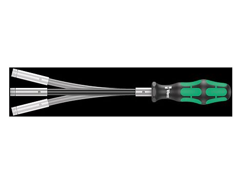 Wera - Rękojeść z uchwytem do bitów 1/4'' extra slim, z elastycznym trzpieniem 393 S - 05028161001