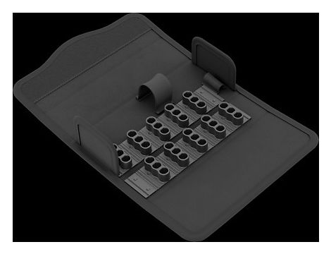 Wera - Pudełko tekstylne 9478 Kraftform Kompakt 70/71, bez wyposażenia - 05136541001