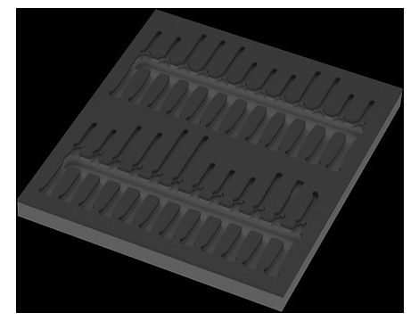 Wera - Wkładka piankowa 9815 wkrętaki Kraftform Micro Set 1, bez narzędzi - 05137315001