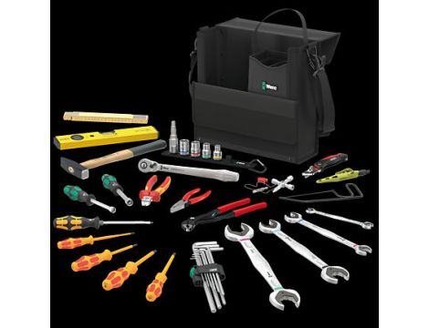 Wera - Zestaw narzędzi Wera 2go SHK 1 do instalacji hydraulicznych, grzewczych i klimatyzacyjnych, 36 części - 05136071001