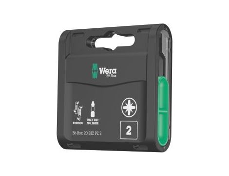 Wera - Bit-Box 20 BTZ PZ, 20 części - 05057761001